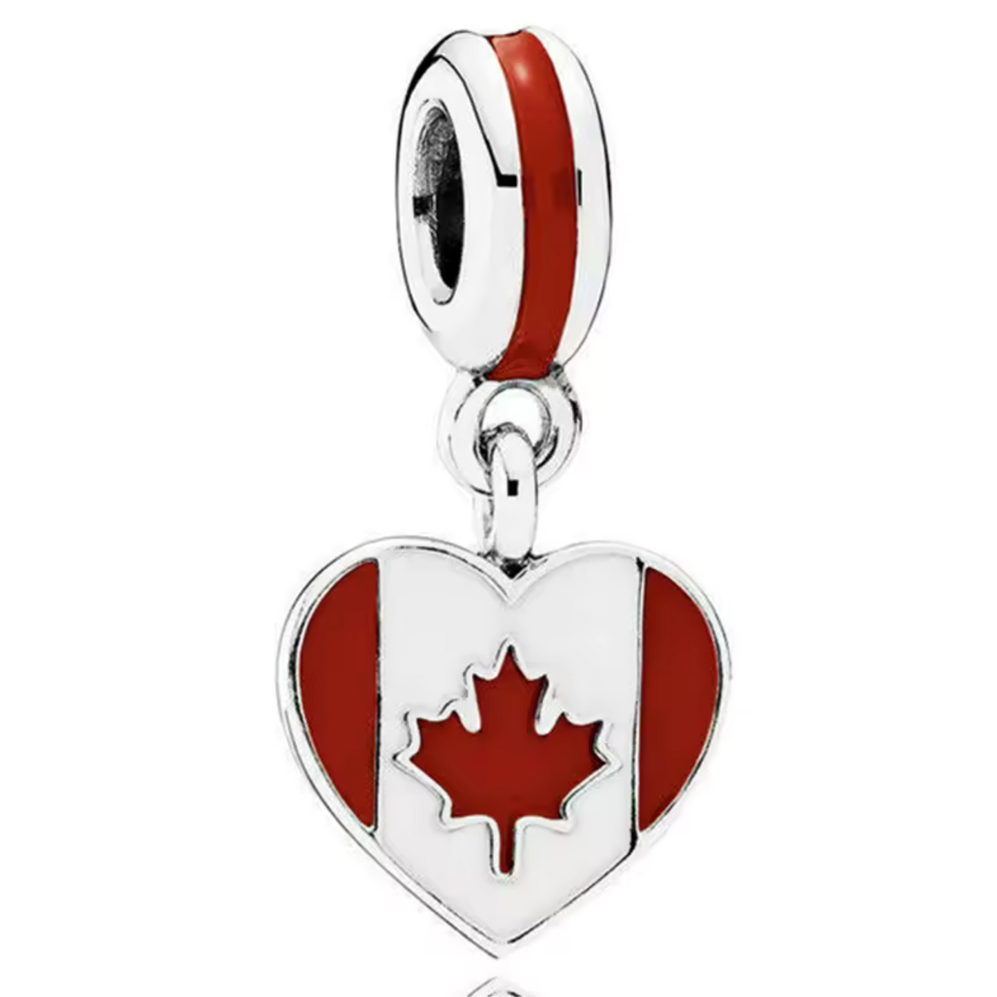 Charm Pendant - Heart Flag (14 Countries Available)