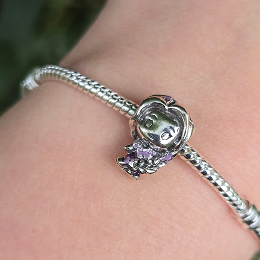 Rapunzel Charm – 925 Silber | Disneys freies und abenteuerliches Funkeln