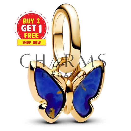Blue Butterfly Pendant Charm – Lightness and Natural Beauty