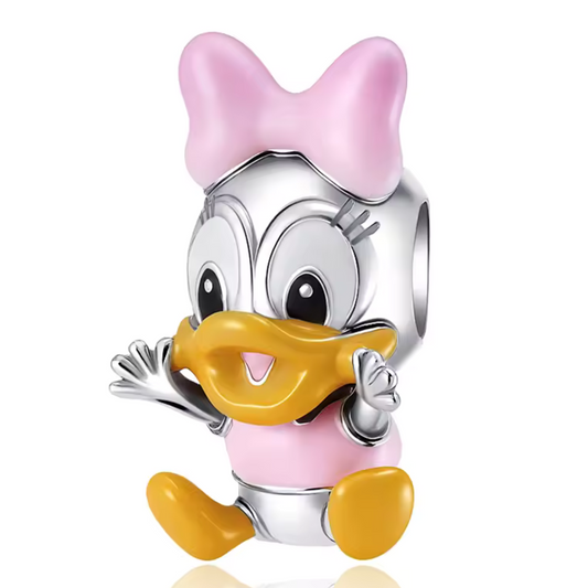 Donald and Daisy Baby Silver Charm Set – Disney Duo of Childhood and Tenderness