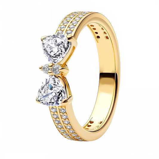 Bague en argent 925 finition dorée, ornée d’un large nœud délicatement décoré de strass scintillants pour un style élégant et féminin.

Caractéristiques

– Métal : argent 925 doré
– Large nœud orné de strass
– Style chic et lumineux
– Disponible en plusieurs tailles