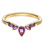 Apportez une touche féerique et colorée à votre style avec cette bague en Argent 925 doré, inspirée de Raiponce, ornée de détails violets délicats. Un bijou raffiné et enchanteur parfait pour sublimer votre quotidien avec une touche de magie.

Caractéristiques
– Matière : Argent 925 doré.
– Design : Motifs inspirés de Raiponce avec détails violets subtils.
– Coloris : Doré brillant avec accents violets.
– Style : Féérique, raffiné et enchanteur.