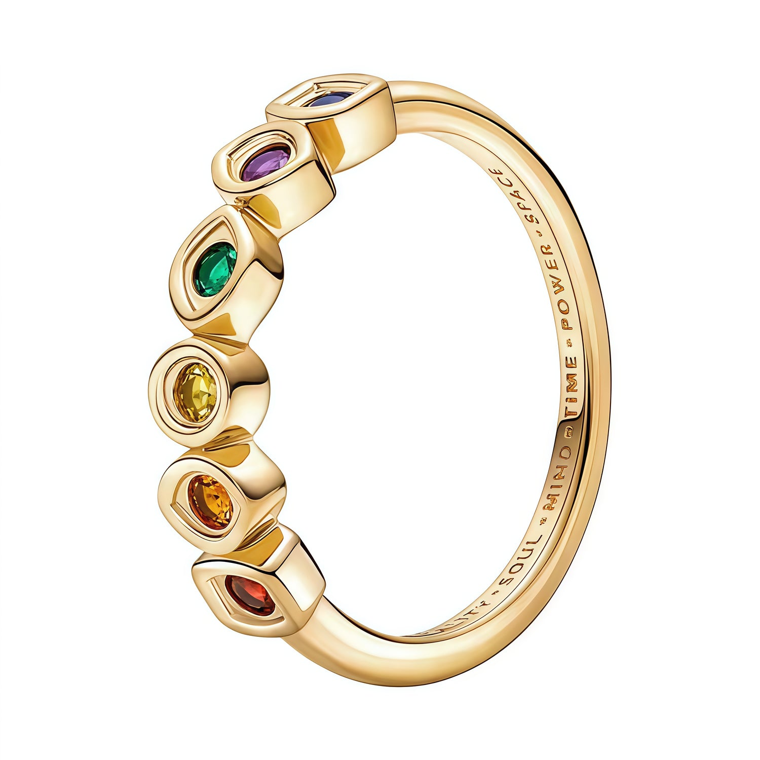 Apporte une touche puissante et cosmique à ta main avec cette bague pierre de l'infini. Inspirée de l'univers Marvel, cette pièce met en valeur les célèbres gemmes avec un design audacieux, des couleurs vives et une finition soignée. Une bague originale et pleine de caractère, parfaite pour les fans des Avengers et des bijoux au style fort.

Caractéristiques :

- Matière : Argent 925.
- Design : Pierres de l'infini en version bague, avec finitions précises.
- Dimensions : Taille confortable et agréable à po