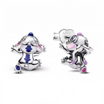 Ces boucles d’oreilles puces en argent 925 représentent une petite grenouille stylisée, recouverte de touches d’émail coloré violet, bleu et rose. Leur silhouette amusante et leurs couleurs douces en font un bijou ludique, idéal pour apporter une note de fantaisie à la tenue.

Caractéristiques :

-Matière : Argent 925/1000 massif, finition brillante, détails en émail coloré sur le corps et les pattes pour un rendu vif et durable.
-Design : Puces d’oreilles en forme de grenouille en trois dimensions, avec tê