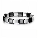 Ce bracelet à charms italien bicolore, composé de 17 maillons en alternance argent et noir (1 sur 2), est fabriqué en acier inoxydable de haute qualité, alliant confort, robustesse et élégance. Entièrement réglable, il s’adapte à toutes les tailles de poignet grâce à son système extensible et ajustable. Personnalisable à souhait, vous pouvez ajouter ou retirer des charms pour créer un bijou unique. Le contraste subtil entre l’argent éclatant et le noir profond apporte une touche de modernité et de caractère