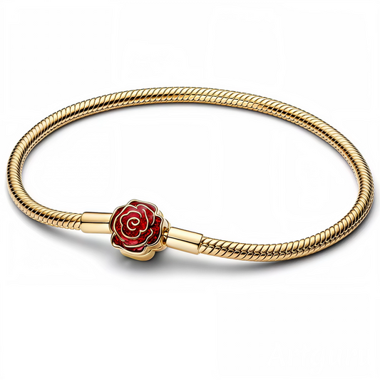 Ajoutez une touche romantique et élégante à votre collection avec ce bracelet en Argent 925, orné d’une délicate rose rouge. Un bijou raffiné et féminin parfait pour sublimer vos tenues avec charme et passion.

Caractéristiques
– Matière : Argent 925 (S925).
– Design : Rose rouge finement détaillée.
– Coloris : Argenté brillant avec rose rouge éclatante.
– Style : Romantique, élégant et féminin.