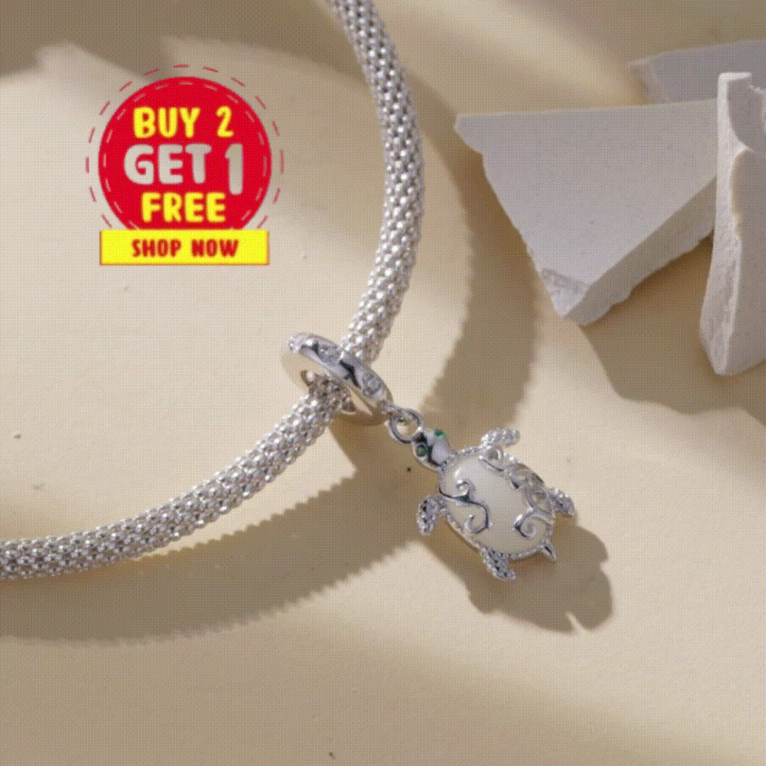Glow-in-the-Dark Turtle Charm