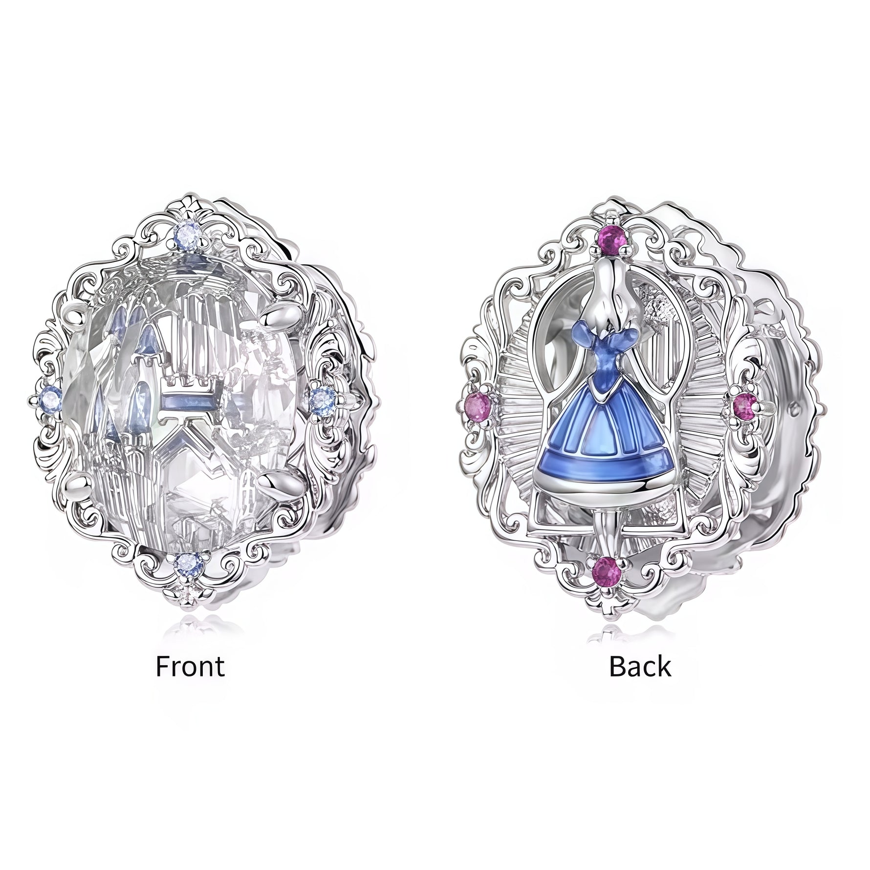 Apporte une touche féerique et élégante à ton bracelet avec ce charm argenté avec Alice au pays des merveilles. Son design en argent 925 s’inspire de l’univers magique du conte et évoque la curiosité, l’évasion et le rêve. Un bijou raffiné et intemporel, parfait pour les amoureux d’Alice et des pièces symboliques.

Caractéristiques :

- Matière : Argent 925.
- Design : Charm argenté inspiré d’Alice au pays des merveilles avec finitions soignées.
- Dimensions : Taille délicate et confortable à porter.
- Styl
