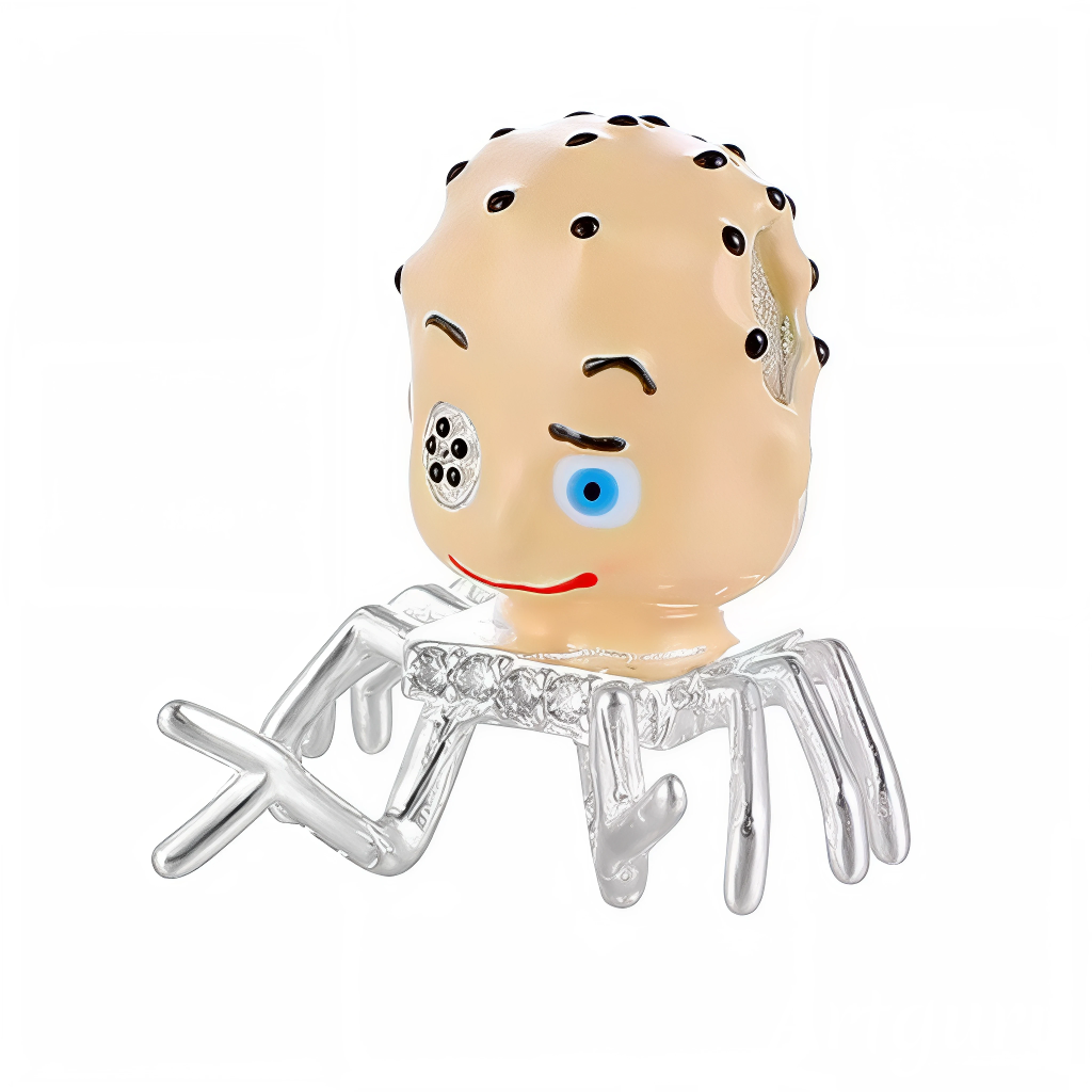 Craquez pour ce charm pendentif en argent 925 représentant Babyface, le visage plein de douceur et de malice. Avec ses traits délicats et son design attendrissant, ce bijou est une véritable déclaration d’amour à l’innocence et à la tendresse. Une pièce idéale pour apporter une note émotive et charmante à votre collection.
