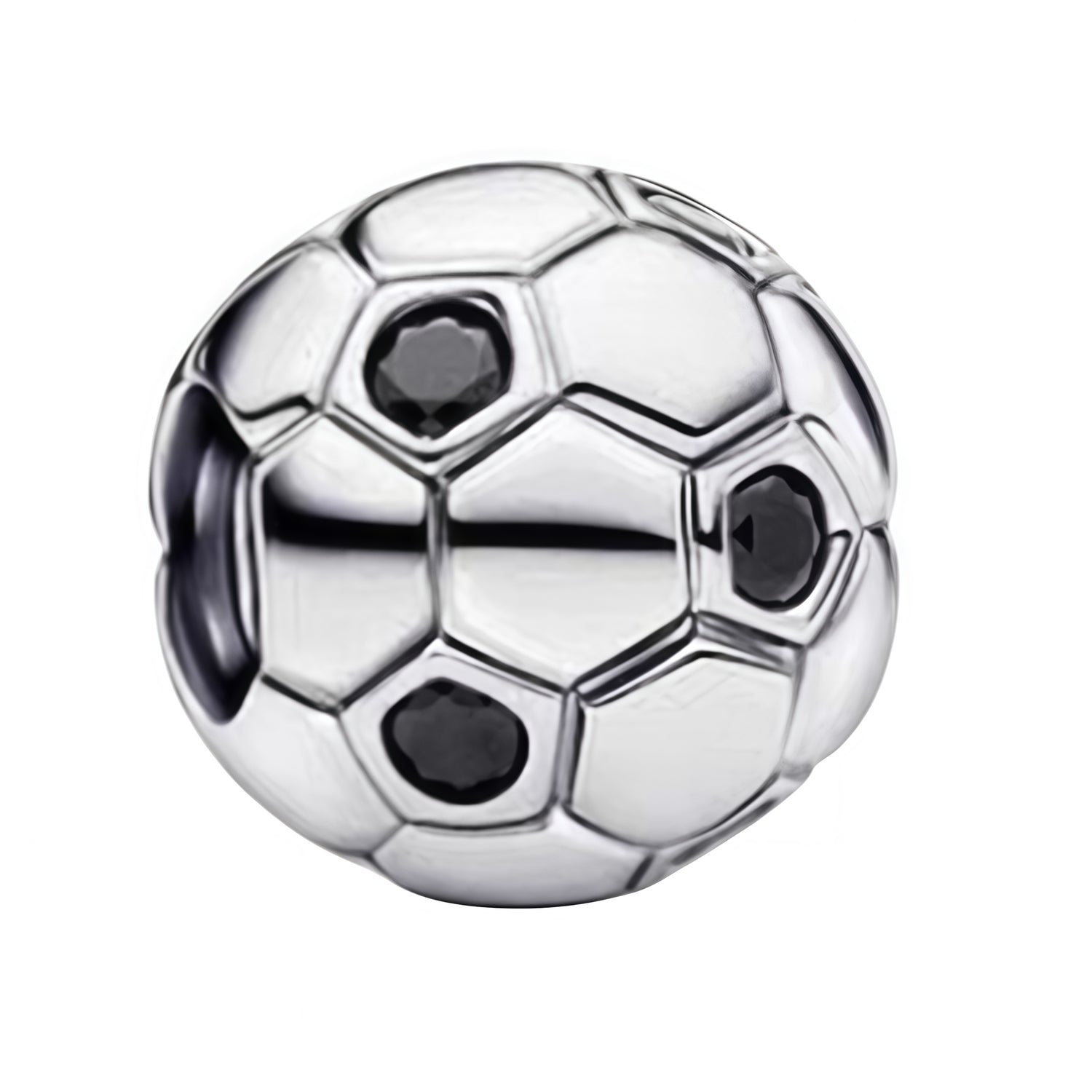 Apporte une touche sportive et dynamique à ton bracelet avec ce charm ballon de foot. Son design emblématique symbolise la passion du jeu, l’esprit d’équipe et la performance, tout en ajoutant une note élégante et moderne à ta collection. Un bijou simple et expressif, parfait pour les amoureux du football et des accessoires symboliques.

Caractéristiques :

-&nbsp;Matière : Argent 925.
-&nbsp;Design : Ballon de foot avec finition brillante et détails soignés.
-&nbsp;Dimensions : Taille délicate et confortab