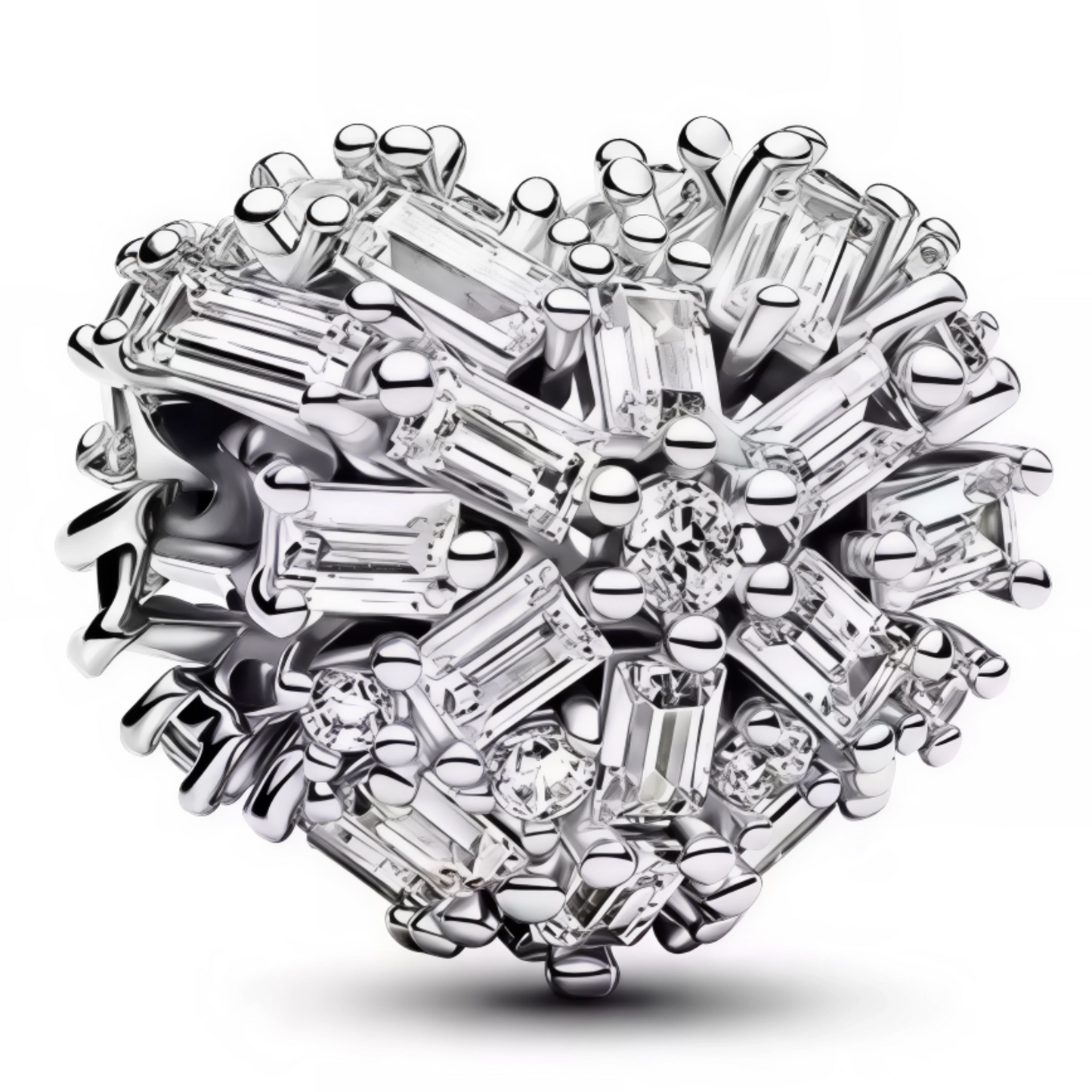 Apportez une touche scintillante et hivernale à votre collection avec ce charm en Argent 925, représentant un cœur entièrement couvert de strass qui créent un effet flocon de neige. Un bijou étincelant et raffiné, parfait pour sublimer vos tenues avec originalité.

Caractéristiques

– Matière : Argent 925 (S925).
– Design : Cœur intégralement orné de strass effet flocon de neige.
– Coloris : Argenté brillant et scintillant.
– Style : Étincelant, original et élégant.