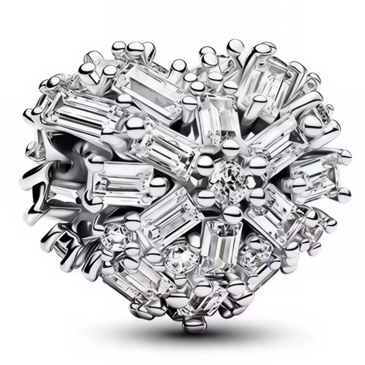 Apportez une touche scintillante et hivernale à votre collection avec ce charm en Argent 925, représentant un cœur entièrement couvert de strass qui créent un effet flocon de neige. Un bijou étincelant et raffiné, parfait pour sublimer vos tenues avec originalité.

Caractéristiques

– Matière : Argent 925 (S925).
– Design : Cœur intégralement orné de strass effet flocon de neige.
– Coloris : Argenté brillant et scintillant.
– Style : Étincelant, original et élégant.