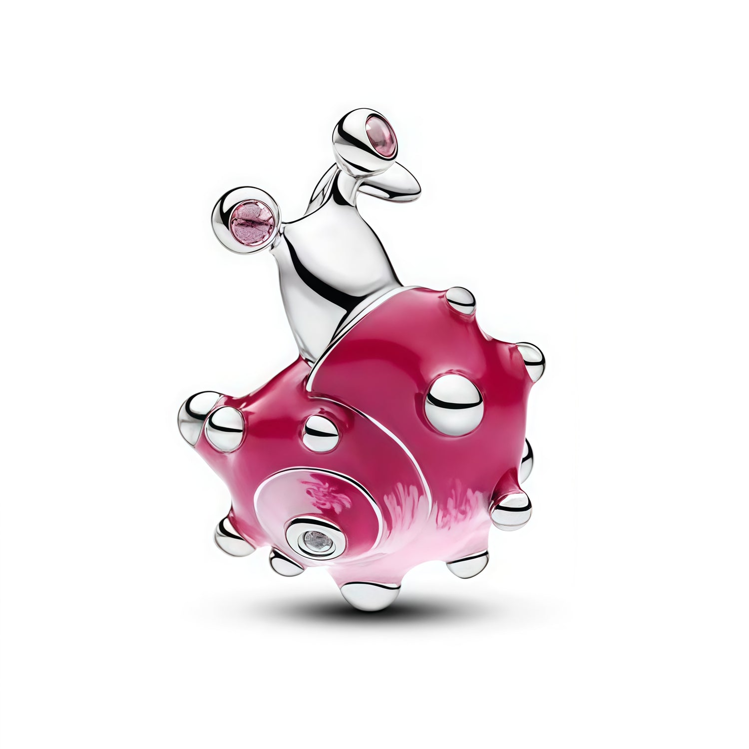 Apporte une touche de douceur et d’originalité à ton bracelet avec ce charm en argent sterling 925 représentant un adorable escargot rose. Son design délicat et plein de charme évoque la nature, la patience et la fantaisie, tout en ajoutant une note amusante et lumineuse à ton style. Un bijou mignon et inattendu qui attire le regard avec tendresse.

Caractéristiques :

- Matière : Argent 925.
- Design : Escargot rose détaillé avec finition brillante et élégante.
- Dimensions : Taille standard charm (~1,7 cm