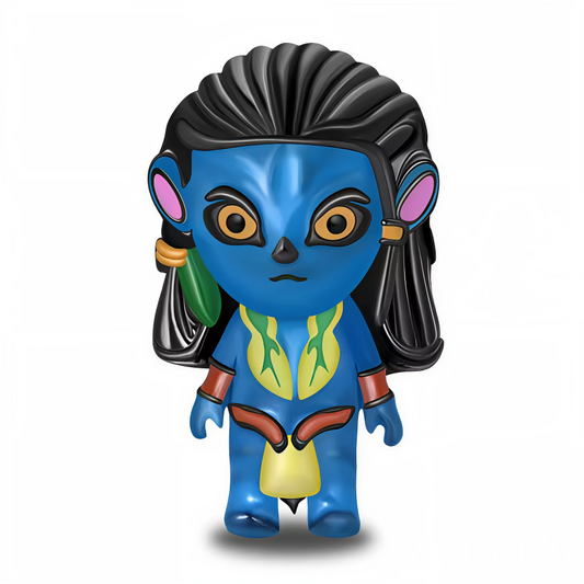 Apportez une touche d’élégance sauvage à votre bracelet avec ce charm en argent 925 représentant Neytiri, la guerrière Na’vi, debout dans une posture pleine de grâce et de puissance. Inspiré de l’univers d’Avatar, ce bijou délicatement travaillé séduira les amateurs de pièces originales et des mondes fantastiques.