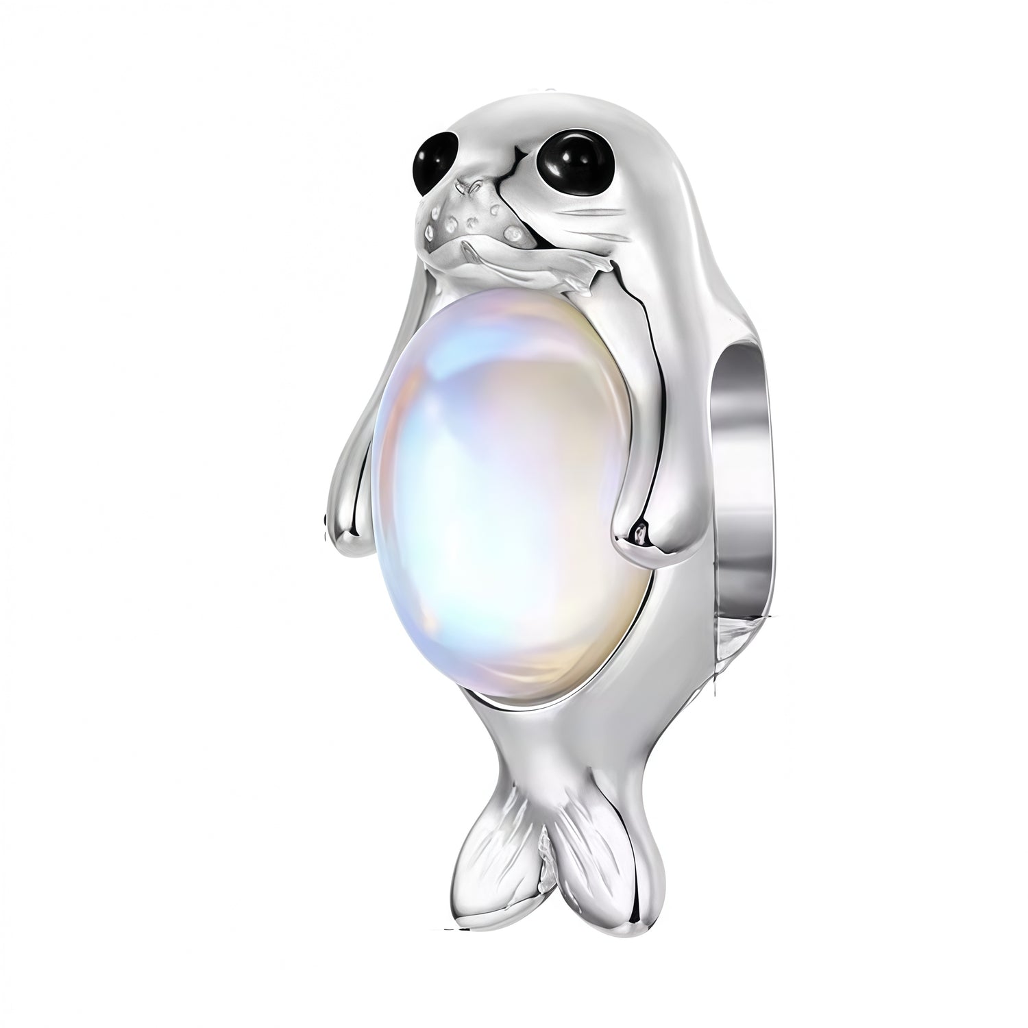 Apporte une touche tendre et marine à ton bracelet avec ce charm otarie argenté. Son design en argent 925 met en valeur une otarie pleine de douceur et de caractère, symbole de joie, de curiosité et de liberté. Un bijou original et élégant, parfait pour les amoureux de l’océan et des animaux marins.

Caractéristiques :

- Matière : Argent 925.
- Design : Otarie argentée avec finitions soignées.
- Dimensions : Taille délicate et confortable à porter.
- Style : Bijou marin, raffiné et original.
- Symbolique :