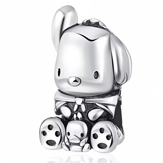 Apportez une touche kawaii et pleine de charme à votre collection avec ce charm en Argent 925 représentant Pochacco et Pekkie. Un bijou adorable et joyeux, parfait pour les fans de l’univers Sanrio.

Caractéristiques
– Matière : Argent 925
– Design : Pochacco et Pekkie ensemble
– Coloris : Argenté avec détails colorés
– Style : Kawaii, mignon et ludique