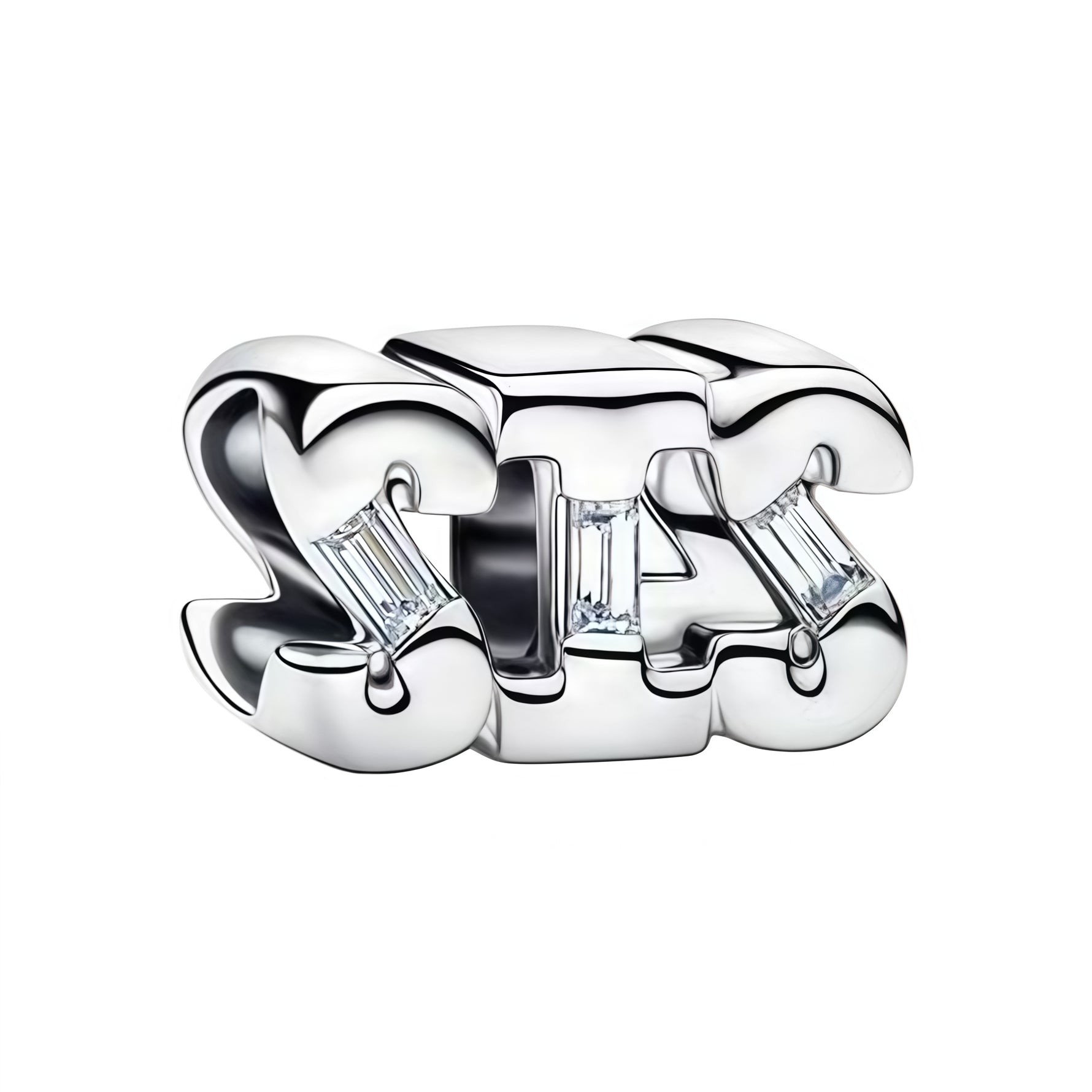 Affiche un lien plein de tendresse avec ce charm en argent sterling 925 représentant le mot “Sis” dans un design élégant et délicat. Simple, symbolique et intemporel, ce bijou célèbre la complicité entre soeurs avec douceur et style. Une pièce raffinée à offrir ou à porter comme un petit rappel d’amour et de connexion.

Caractéristiques :

- Matière : Argent 925.
- Design : Mot “Sis” argenté, finition brillante et élégante.
- Dimensions : Taille standard charm (~1,7 cm hauteur env., trou 3 mm compatible).
-