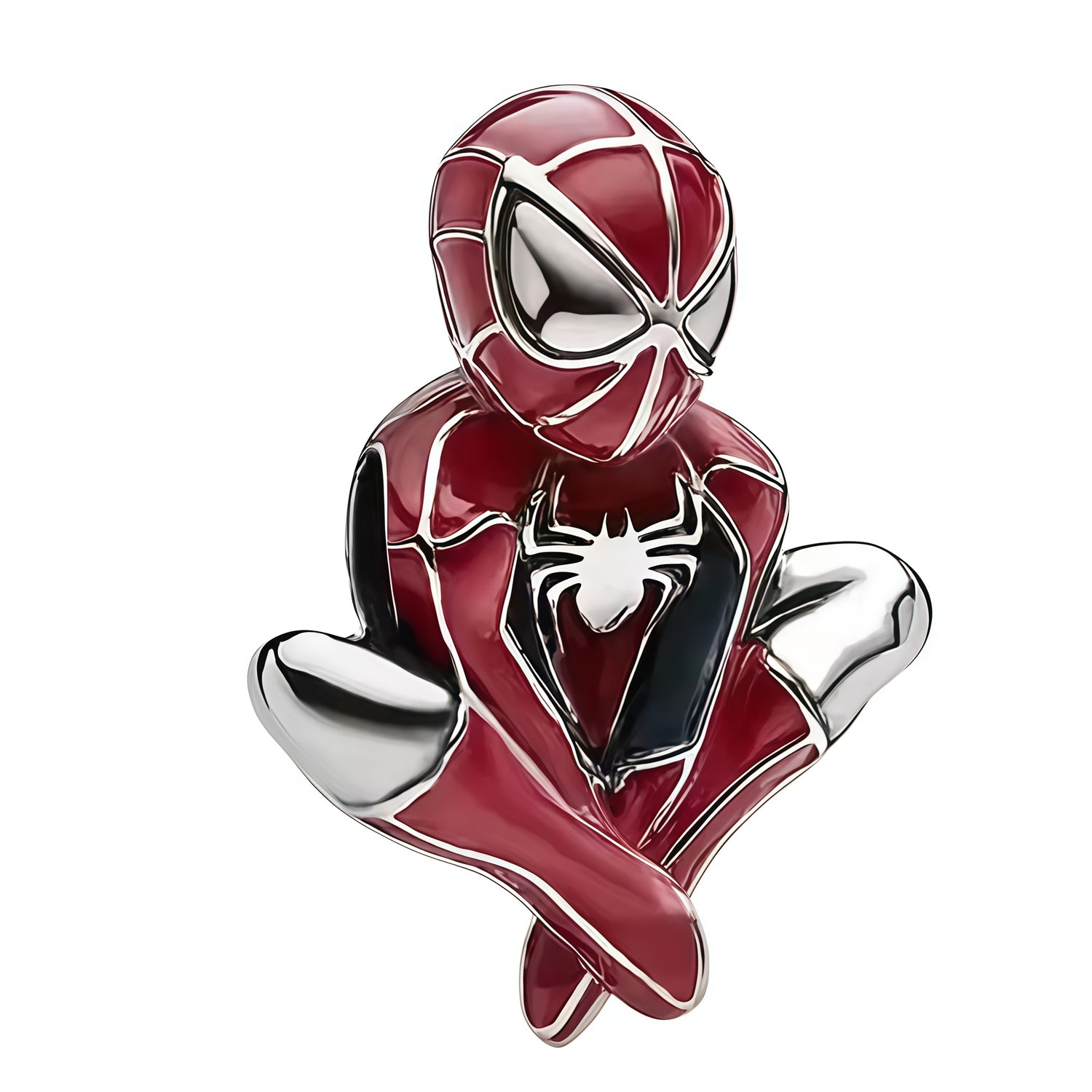 Apporte une touche héroïque et dynamique à ton bracelet avec ce charm Spider-Man. Inspiré de l’univers Marvel, ce bijou met en valeur le célèbre super-héros en pleine action. Un charm original et plein de caractère, parfait pour les fans du super-héros et les bijoux au style fort et symbolique.

Caractéristiques :

- Matière : Argent sterling 925.
- Design : Spider-Man en action, masque, toile d’araignée, ou scène de la ville.
- Style : Bijou collector, audacieux, moderne et original.
- Symbolique : Courage