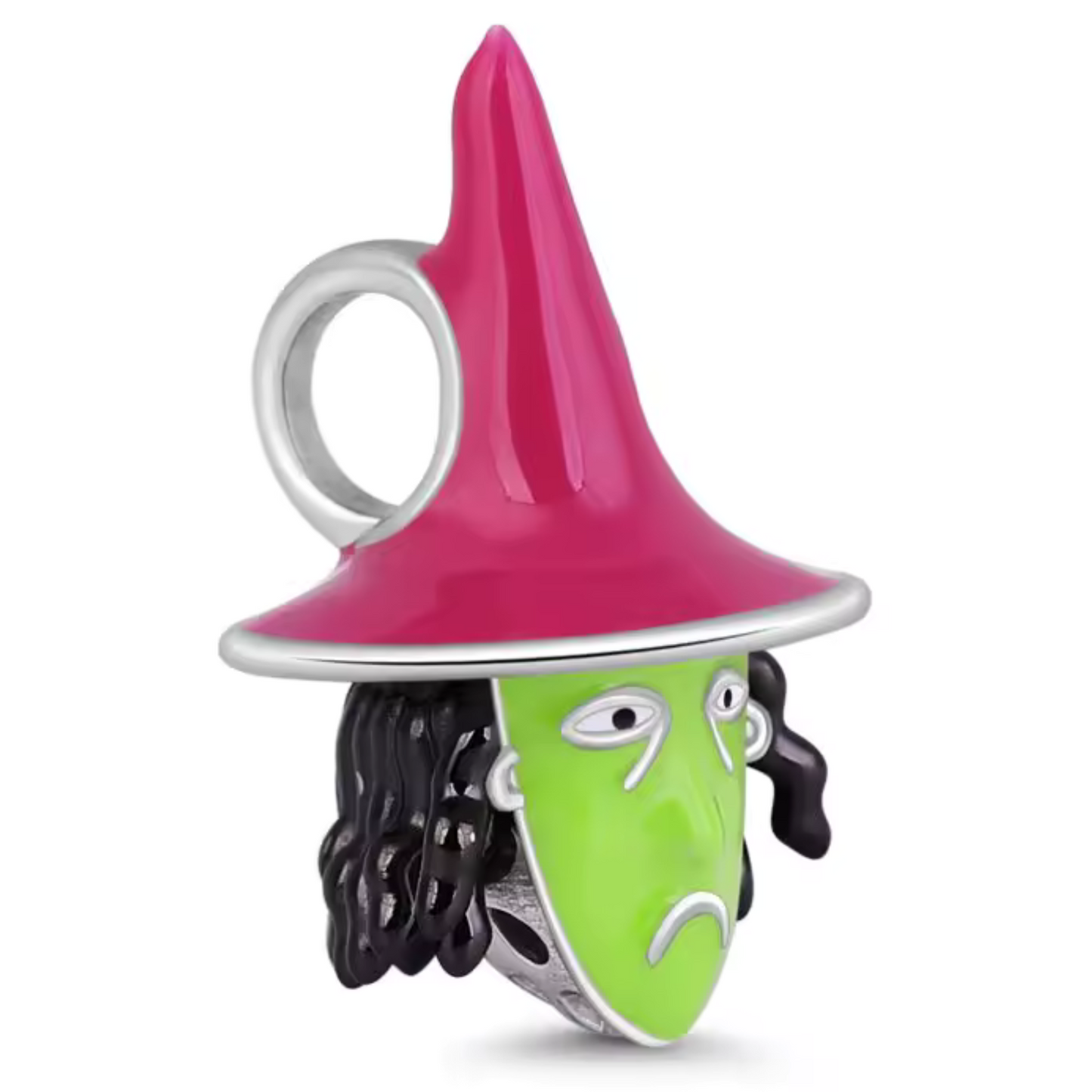 Plongez dans l'univers sombre et fantaisiste de L'Étrange Noël de Monsieur Jack avec ce charm représentant Am Stram Gram, les trois enfants malicieux et mystérieux de la ville d'Halloween. Conçu en argent sterling S925, ce charm capture parfaitement les détails effrayants et amusants des personnages.

Le design minutieux, mettant en scène Am, Stram, et Gram, est idéal pour les fans du film culte et ceux qui aiment les accessoires originaux et intrigants.