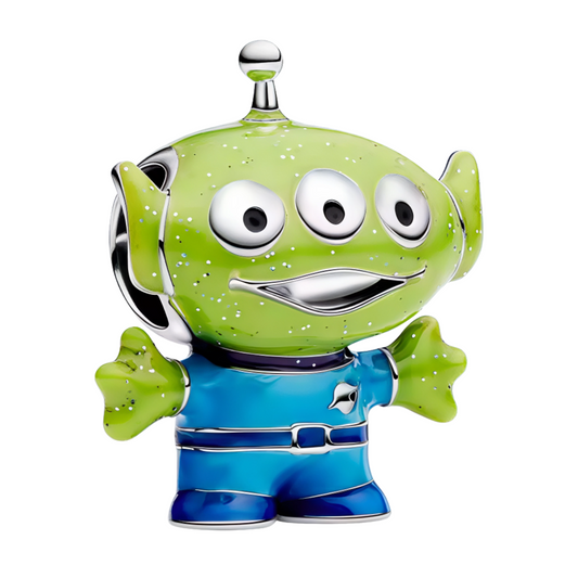 Ajoutez une touche fun et colorée à votre collection avec ce charm pendentif en Argent 925 (S925), représentant l’adorable alien pailleté de Toy Story Un bijou plein de charme et de fantaisie parfait pour sublimer vos bracelets ou colliers et montrer votre amour pour ce personnage culte

Caractéristiques

– Matière : Argent 925 (S925)
– Design : Alien pailleté de Toy Story détaillé
– Coloris : Argenté brillant avec paillettes colorées
– Compatibilité : Convient aux bracelets à charms type Pandora et collier