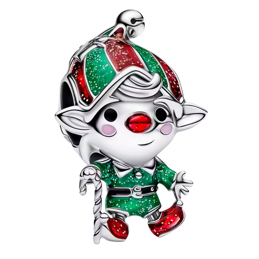 Apportez une touche festive et magique à votre collection avec ce charm en Argent 925 (S925), représentant un elfe de Noël pailleté Un bijou joyeux et scintillant parfait pour sublimer vos bracelets et colliers durant la saison des fêtes

Caractéristiques
– Matière : Argent 925 (S925)
– Design : Elfe de Noël détaillé avec paillettes
– Coloris : Argenté brillant avec paillettes scintillantes
– Compatibilité : Convient aux bracelets à charms type Pandora et colliers
– Style : Festif magique et scintillant