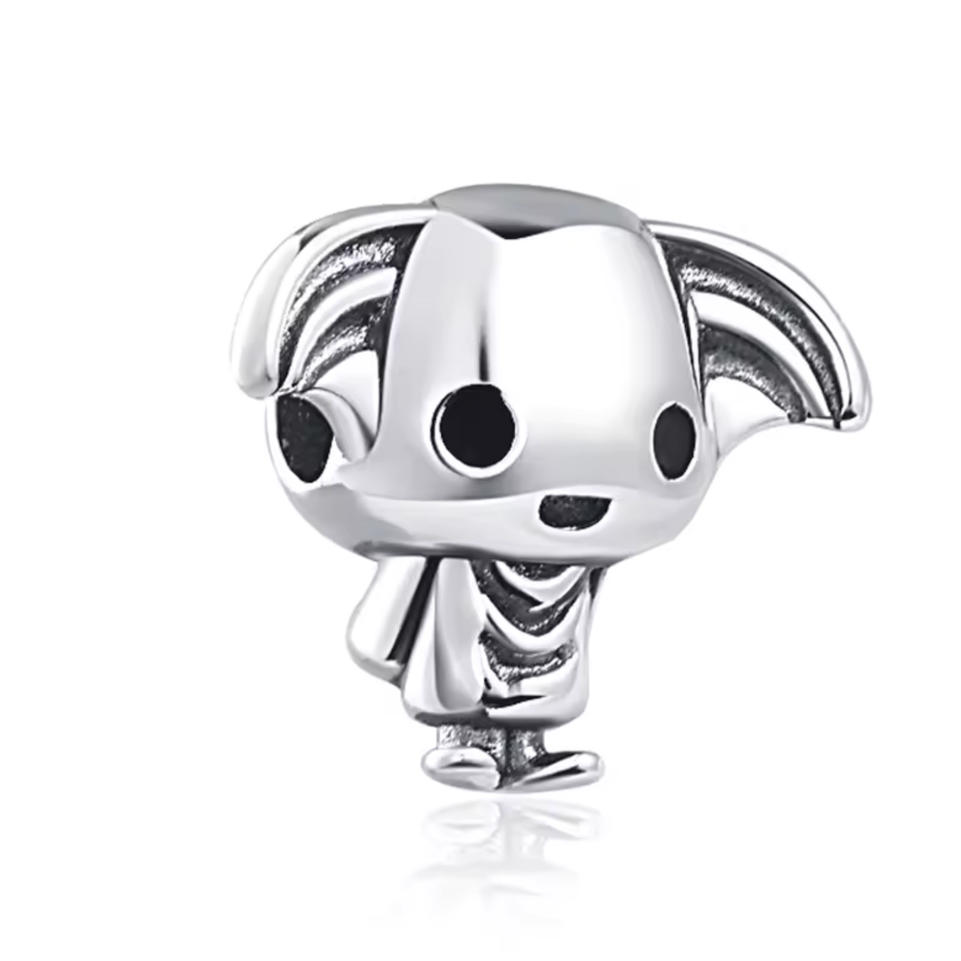 Ajoutez une touche de mystère et de magie à votre collection avec ce charm représentant Gringott, le gobelin responsable des coffres de la banque magique dans Harry Potter. Fabriqué en argent sterling 925, ce charm de haute qualité est compatible avec tous les bracelets Pandora, garantissant une intégration parfaite à votre bijou préféré. Parfait pour les fans de Harry Potter, ce charm capture l'esprit intriguant et l'autorité de Gringott avec des détails minutieusement travaillés, ajoutant une note de fant