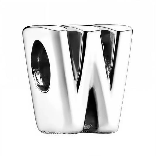 Personnalisez votre bracelet avec élégance grâce à ce charm en forme de lettre "W", réalisé en argent 925. Un bijou simple et raffiné, idéal pour exprimer votre personnalité ou offrir une attention symbolique à un être cher.