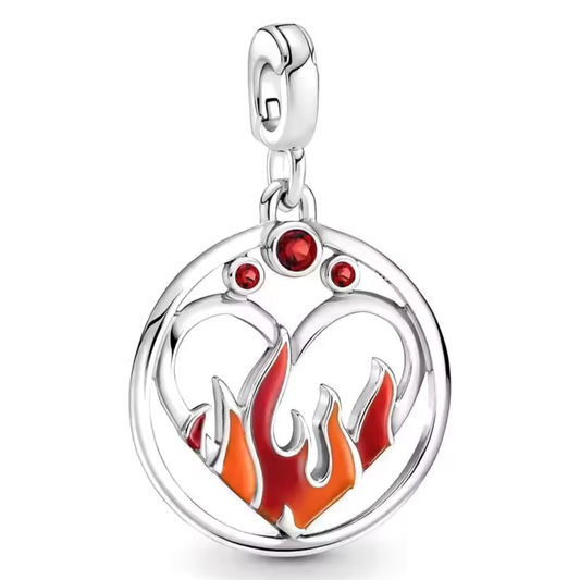 Mini breloque en Argent 925, représentant un cœur entouré de flammes stylisées. Petit anneau pour s’adapter aux bracelets ou colliers fins.

Caractéristiques
– Argent 925
– Cœur avec flammes stylisées
– Petit anneau, idéal pour bracelets ou colliers fins