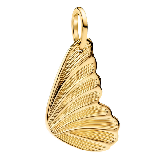 Apportez une touche de légèreté et d’élégance à votre bracelet avec ce charm pendentif en Argent 925, délicatement façonné en forme d’aile de papillon dorée. Un symbole de liberté et de transformation qui illuminera vos bijoux.

Caractéristiques

– Matière : Argent 925
– Design : Aile de papillon finement détaillée
– Coloris : Doré
– Style : Poétique, délicat et raffiné