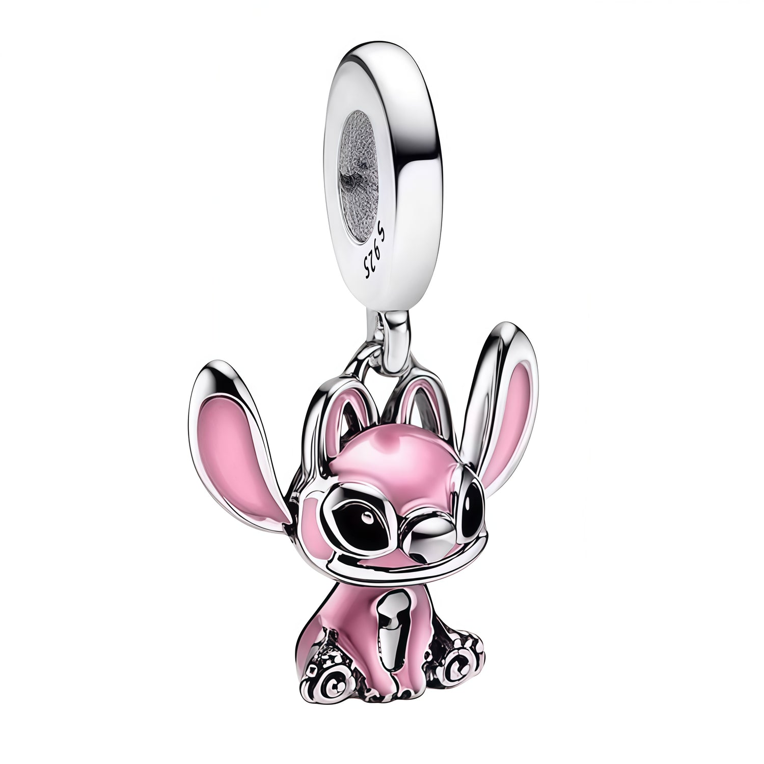 Apporte une touche douce et malicieuse à ton bracelet avec ce charm pendentif Angel. Inspiré de l’univers Disney, ce bijou en argent 925 met en valeur Angel dans un design plein de charme, de tendresse et de fantaisie. Un charm élégant et attachant, parfait pour les fans de Lilo et Stitch et des bijoux symboliques.

Caractéristiques :

- Matière : Argent 925.
- Design : Angel en pendentif avec finitions soignées.
- Dimensions : Taille délicate et confortable à porter.
- Style : Bijou Disney, raffiné et orig