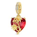 Charm pendentif élégant représentant un cœur rouge inspiré des couleurs de l’automne, délicatement orné de feuilles dorées. Son design raffiné mêle la forme romantique du cœur aux détails naturels des feuilles, pour un bijou chaleureux et plein de charme.

Caractéristiques :

- Matière : Argent 925.
- Design : Cœur rouge orné de feuilles d’automne et de détails dorés.
- Style : Automnal, romantique, élégant et raffiné.
- Symbolique : Amour, nature, changement, beauté et renouveau.
- Compatibilité : Charm pe
