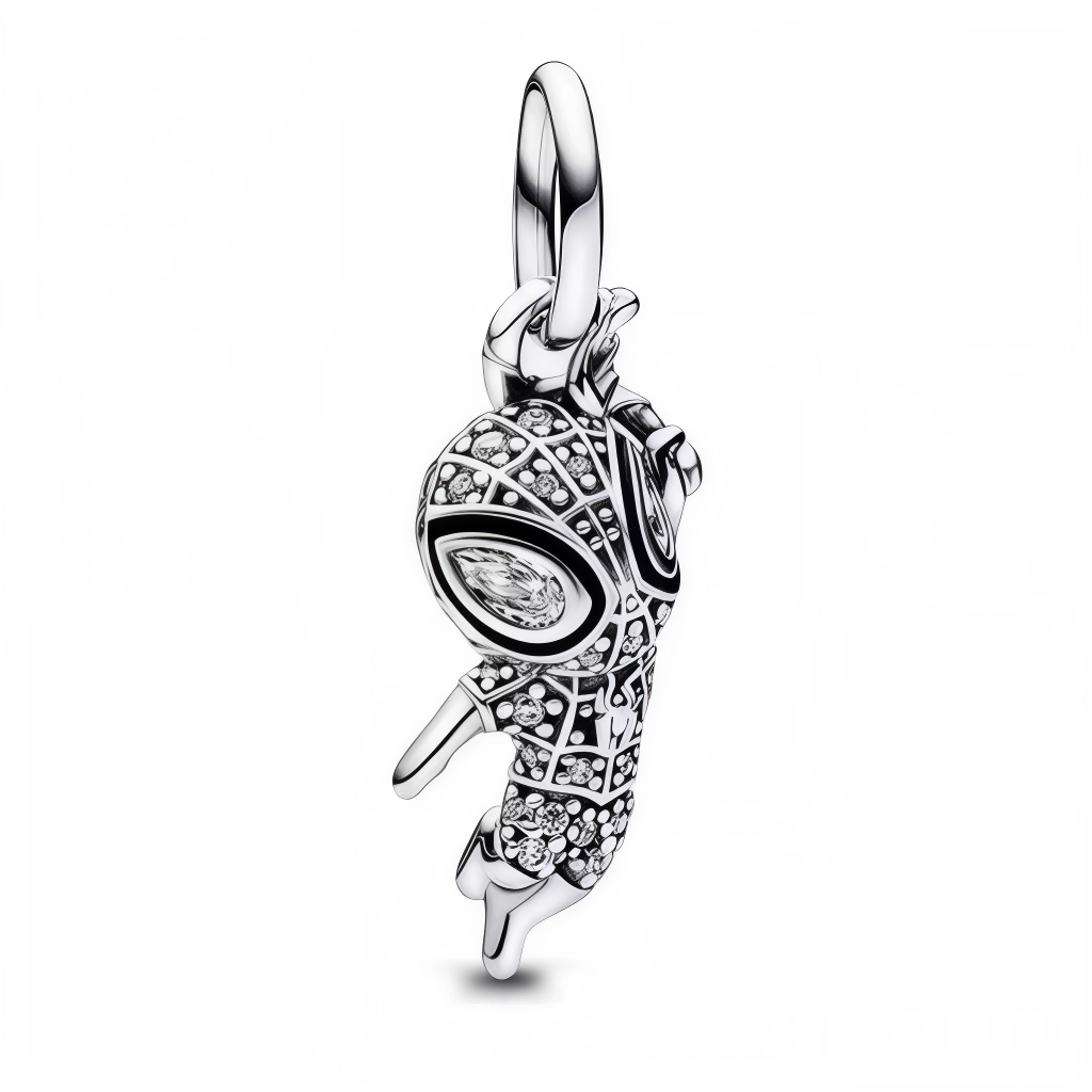 Ce charm pendentif en argent 925 (S925) avec placage noir capture silhouette araignée humanoïde en saut dynamique serti zircons étincelants. Il symbolise agilité furtivité et toile protectrice.

Caractéristiques

Matière : Argent 925 (S925) avec placage noir et zircons multiples.
Design : Tête masquée surdimensionnée, yeux blancs brillants, membres filiformes, posture sautillante, textures organiques inspirées d’une créature arachnéenne agile.
Compatibilité : Compatible avec les bracelets à charms standards