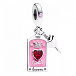 Ce charm pendentif en argent 925 (S925) reproduit la carte des Amoureux du Tarot. Elle symbolise union harmonieuse, choix décisif cœur et intégration opposés yin-yang.

Caractéristiques :

Matière : Argent 925 (S925).
Design : Coeur, signe de l'infini.
Compatibilité : Compatible avec les bracelets à charms standards (type Pandora, etc.) et chaînes fines.