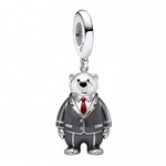 Ce charm pendentif médailon en argent 925 (S925) capture Koslov l'ours polaire massif de Zootopie, silhouette imposante musclée, regard stoïque impitoyable, costume sombre mafieux, ours fidèle de Mr. Big. Il symbolise loyauté indéfectible, force silencieuse et mafia Thundertown.

Caractéristiques :

Matière : Argent 925, détails cravate.
Design : Koslov profil intimidant, anneau suspension bracelet/chaîne, gravure.
Dimensions : Robuste pendante.