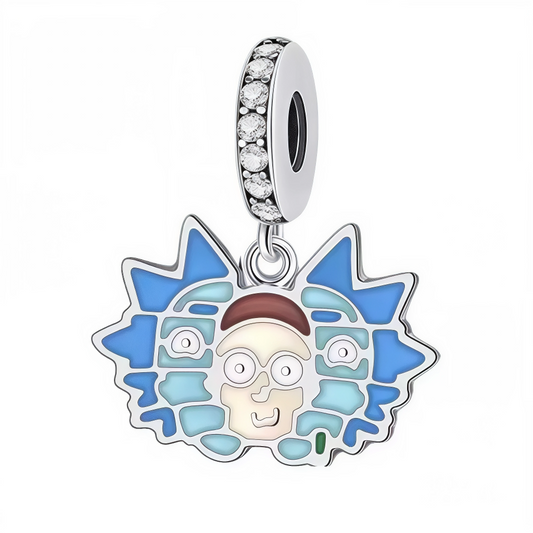 Affichez votre passion pour l’univers délirant de Rick et Morty avec ce charm pendentif en argent 925, revisitant Rick Sanchez dans un style pixel art éclatant. Ce bijou unique mêle humour, nostalgie rétro-gaming et esprit scientifique déjanté pour une pièce aussi fun qu’originale. Parfait pour les fans inconditionnels de Rick et amateurs de design audacieux.