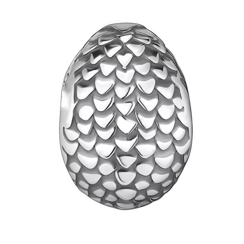 Ce charm pendentif en argent 925 pur reproduit un œuf reptilien texturé de motifs écaille en forme de cœur évoquant naissance mythique. Il symbolise renaissance potentiel et héritage ancestral.

Caractéristiques

Matière : Argent 925 poli reliefs ciselés.
Design : Œuf ovale ajouré bélière intégrée.
Compatibilité : Clip pour bracelets européens.