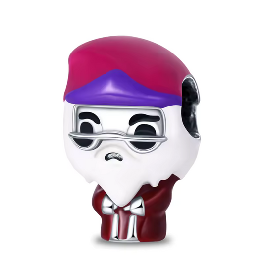 Rendez hommage au légendaire directeur de Poudlard avec ce charm Professeur Albus Dumbledore en argent sterling 925. Représentant Dumbledore avec sa barbe majestueuse et son chapeau emblématique, ce charm est un ajout incontournable pour tout fan de l'univers Harry Potter. Compatible avec les bracelets Pandora, il apporte une touche de sagesse et de magie à votre collection.