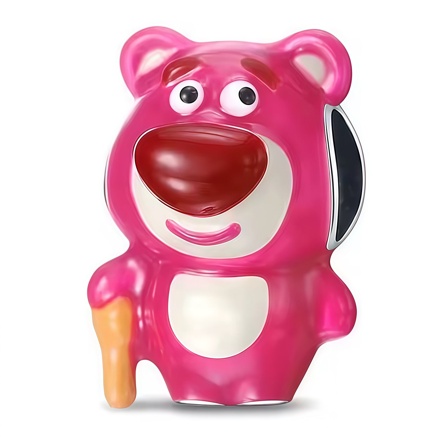Apporte une touche originale et pleine de caractère à ton bracelet avec ce charm pendentif inspiré de Lotso de Toy Story. Son design en argent sterling, avec la fourrure rose emblématique du personnage et sa canne reconnaissable, reprend parfaitement l’allure du célèbre ourson de Sunnyside. Un bijou Disney Pixar à la fois collector, amusant et immédiatement identifiable pour les fans de Toy Story.

Caractéristiques :

- Matière : Argent sterling 925.
- Design : Lotso avec sa canne, en charm pendentif détail