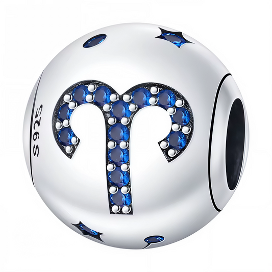 Exprimez votre énergie et votre dynamisme avec ce charm rond en Argent 925, représentant le signe astrologique Bélier orné de strass bleus éclatants. Un bijou vibrant qui symbolise courage et enthousiasme, rehaussé d’une touche de couleur lumineuse.

Caractéristiques
– Matière : Argent 925 (S925).
– Design : Charm rond avec signe du Bélier et strass bleus.
– Coloris : Argenté brillant avec éclat bleu.
– Style : Astrologique, élégant et coloré.