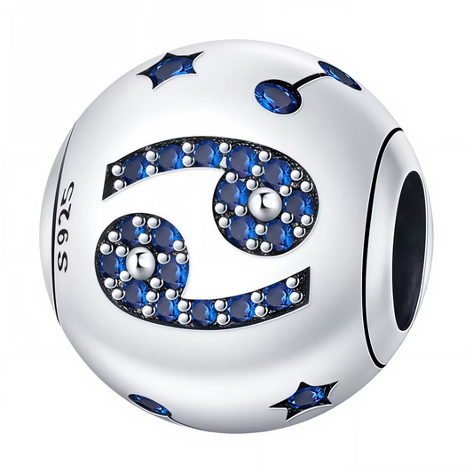Affichez votre sensibilité et votre intuition avec ce charm rond en Argent 925, représentant le signe astrologique Cancer orné de strass bleus éclatants. Un bijou raffiné qui symbolise protection et émotion, sublimé par une touche de couleur éclatante.

Caractéristiques
– Matière : Argent 925 (S925).
– Design : Charm rond avec signe du Cancer et strass bleus.
– Coloris : Argenté brillant avec éclat bleu.
– Style : Astrologique, élégant et coloré.