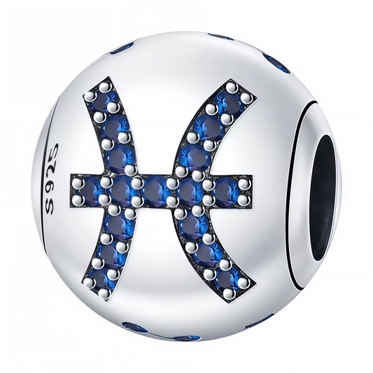 Apportez une touche de douceur et de mystère à votre collection avec ce charm rond en Argent 925, représentant le signe astrologique Poissons orné de strass bleus éclatants. Un bijou raffiné qui symbolise l’intuition et la sensibilité, sublimé par une éclatante touche de couleur.

Caractéristiques
– Matière : Argent 925 (S925).
– Design : Charm rond avec signe des Poissons et strass bleus.
– Coloris : Argenté brillant avec éclat bleu.
– Style : Astrologique, élégant et coloré.