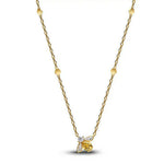 Apporte une touche de douceur et d’élégance à ton style avec ce collier doré orné d’un pendentif abeille délicatement travaillé. Son design raffiné et lumineux symbolise la nature, l’énergie et la vitalité, tout en ajoutant une note chic et tendance à toutes les tenues. Un bijou facile à porter au quotidien, qui combine délicatesse et caractère.

Caractéristiques :

- Matière : Argent 925 doré.
- Design : Pendentif abeille doré avec finition brillante.
- Dimensions : Taille délicate et confortable à porter.