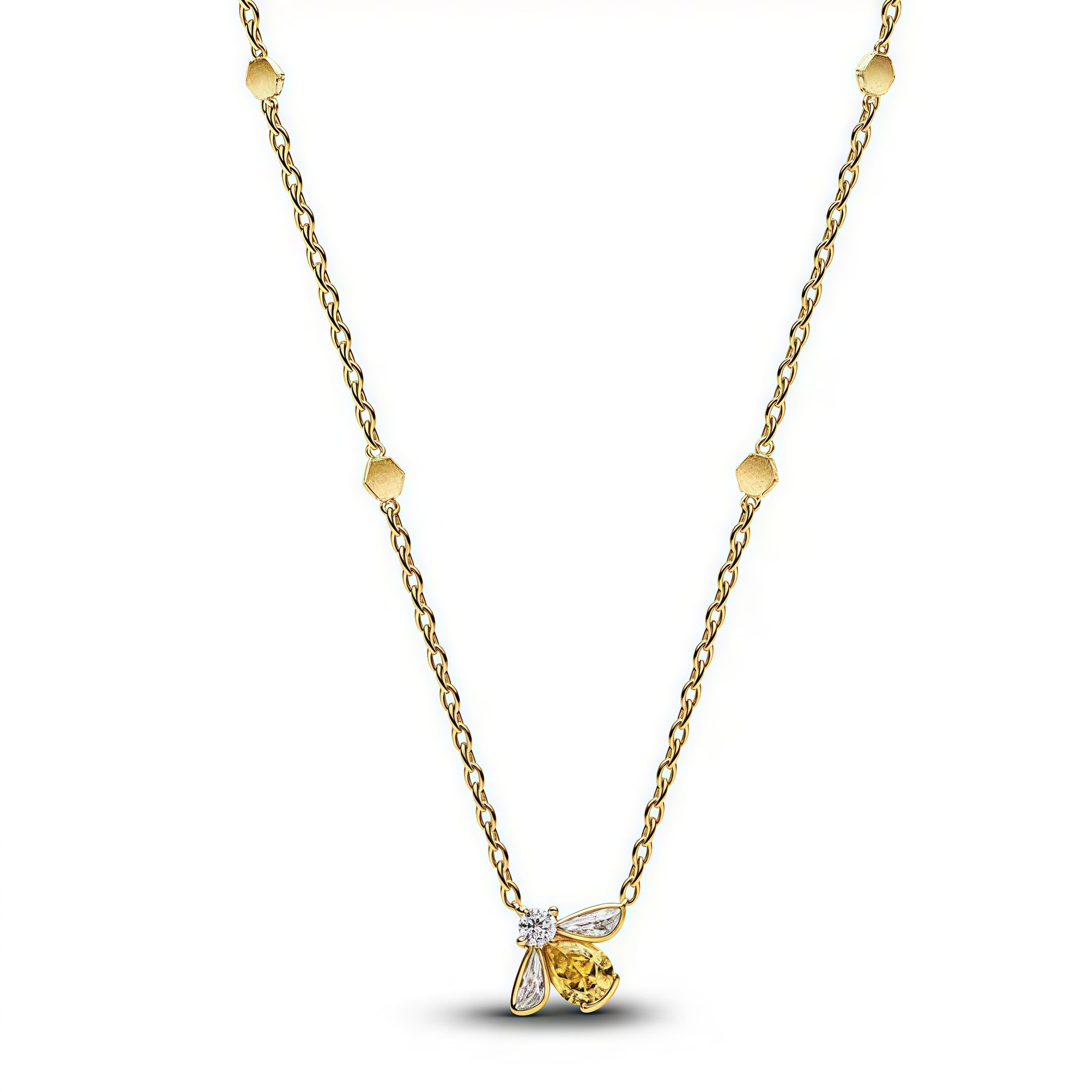 Apporte une touche de douceur et d’élégance à ton style avec ce collier doré orné d’un pendentif abeille délicatement travaillé. Son design raffiné et lumineux symbolise la nature, l’énergie et la vitalité, tout en ajoutant une note chic et tendance à toutes les tenues. Un bijou facile à porter au quotidien, qui combine délicatesse et caractère.

Caractéristiques :

- Matière : Argent 925 doré.
- Design : Pendentif abeille doré avec finition brillante.
- Dimensions : Taille délicate et confortable à porter.
