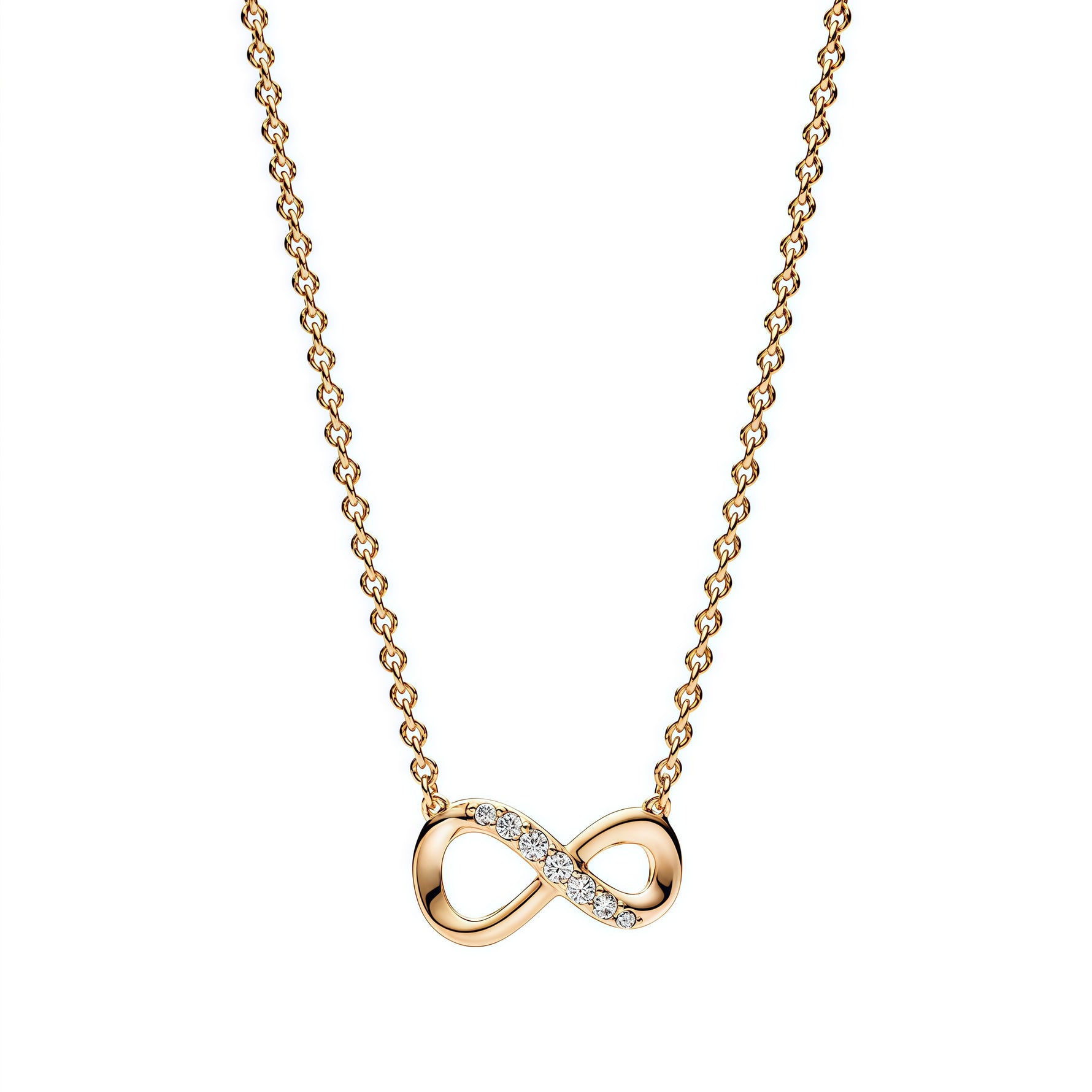 Ajoute une touche d’élégance intemporelle à ton style avec ce collier doré orné du symbole infini. Son design fin et lumineux symbolise l’amour éternel, les liens forts et la continuité, tout en apportant une note chic et moderne à toutes les tenues. Un bijou délicat, facile à porter au quotidien, qui allie douceur, sens et raffinement.

Caractéristiques :

- Matière : Argent 925 doré.
- Design : Symbole infini doré, finition brillante.
- Dimensions : Taille délicate et confortable à porter.
- Style : Bijou