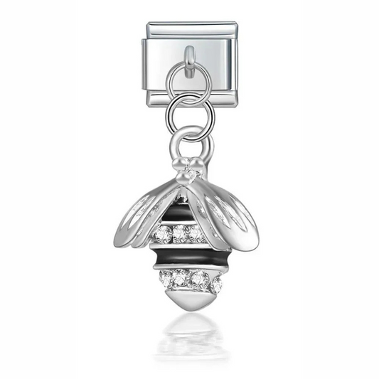 Italian Charm - Bee Pendant (Silver or Gold)