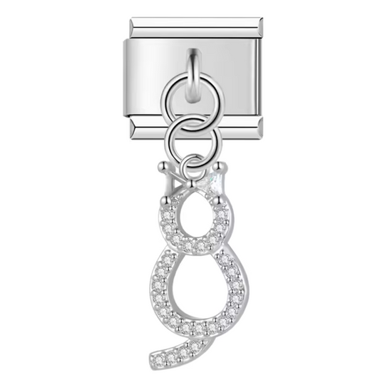 Italian Charm Pendant Silver or Gold – Cat