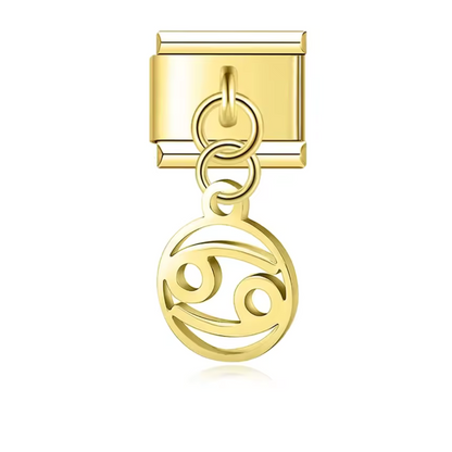 Italienischer Charme – Goldener Sternzeichen-Anhänger