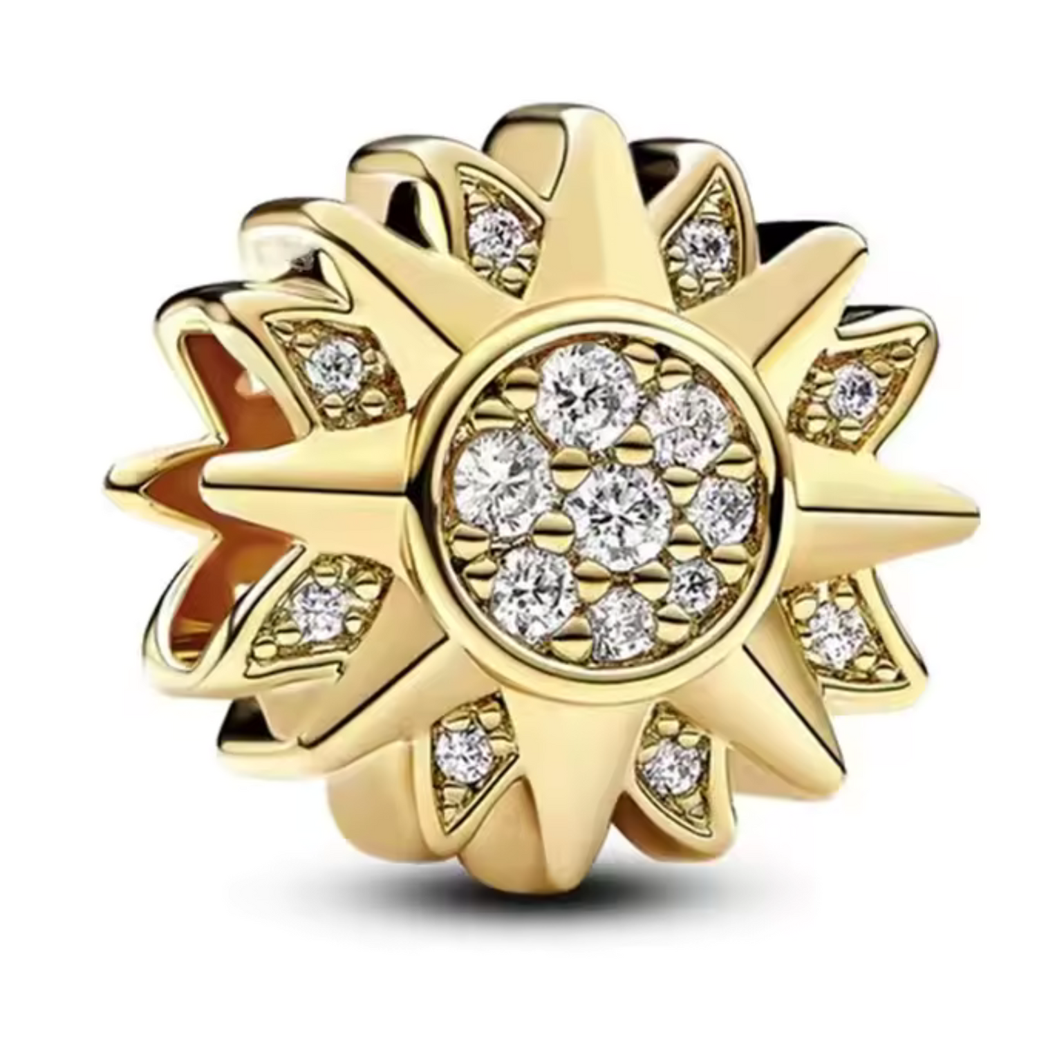 Charm Soleil Éclatant – Symbole de Joie et d’Énergie