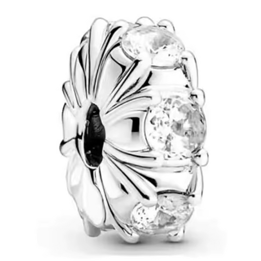 925 Silber Strass Charm – Funkelnde Eleganz