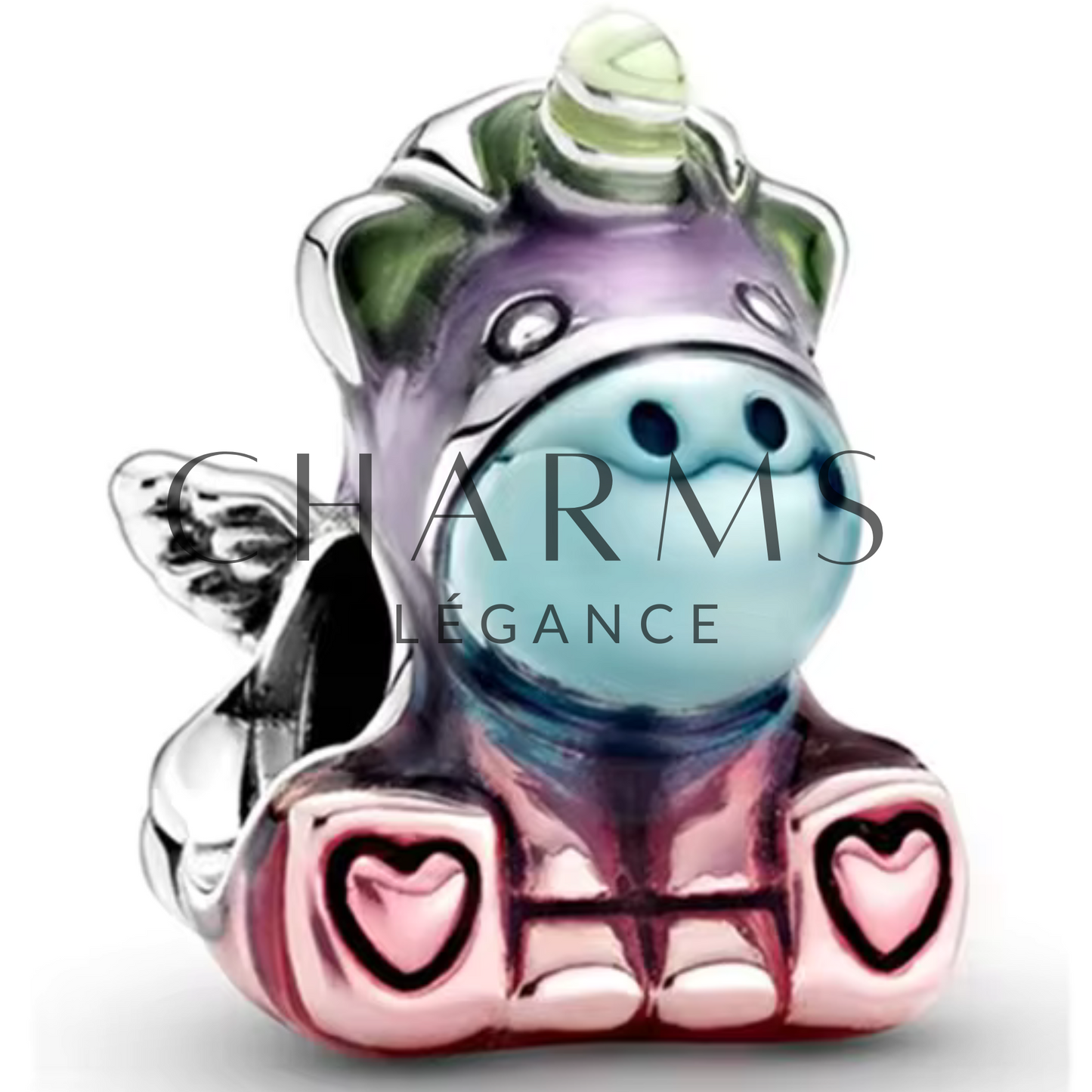 Charm - Licorne Multicolore